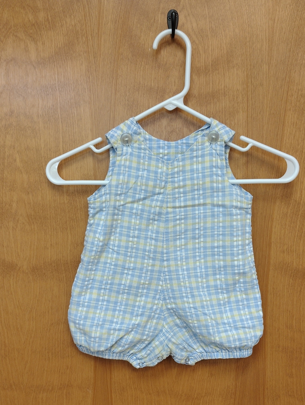 Imp Originals Vintage Plaid Short-all Romper